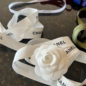 Designer ribbon Chanel, Gucci, Louis Vuitton, Prada
